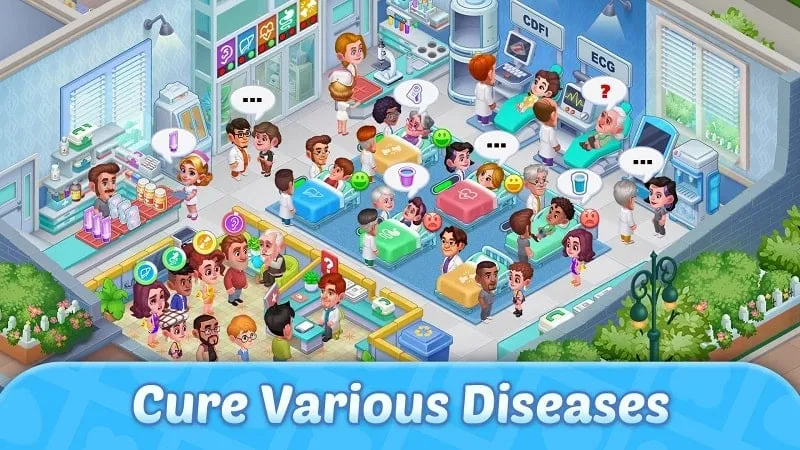 Gameplay of Crazy Hospital: Doctor Dash.