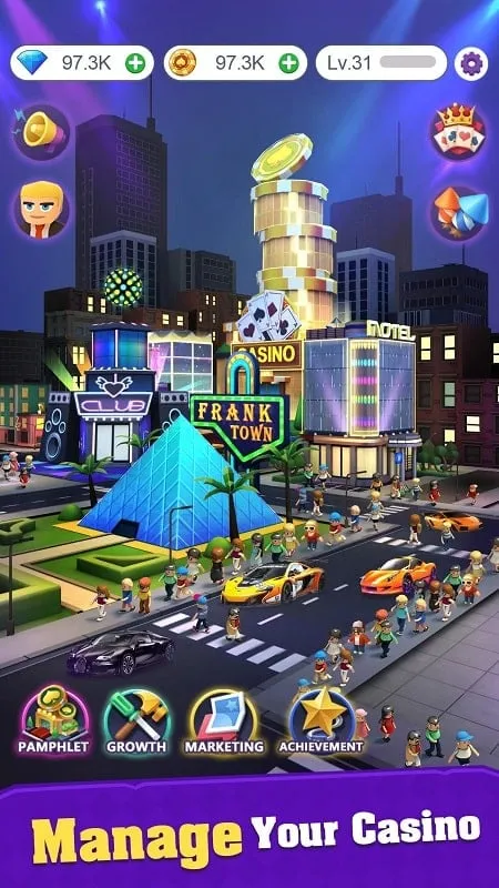 Game mô phỏng sòng bạc Crazy Night MOD APK