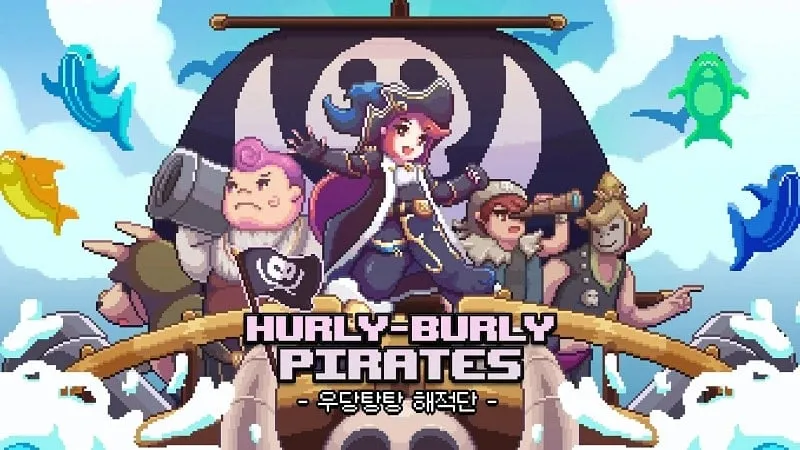 Tampilan game Crazy Pirates