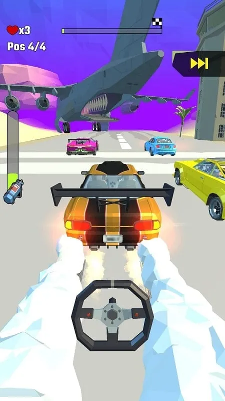 Captura de pantalla de Crazy Rush 3D para Android