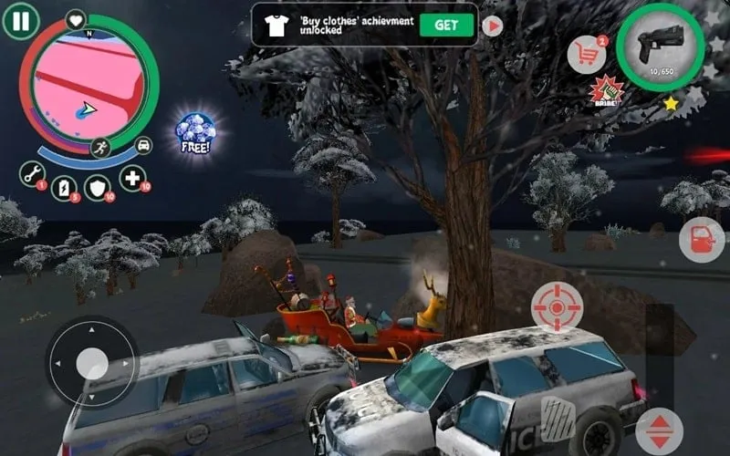 Panduan instalasi Crime Santa MOD APK di HP Android