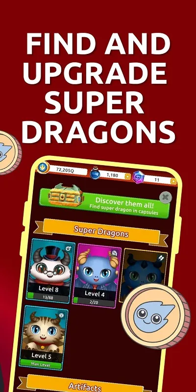 Tampilan Mata Uang Dalam Game Crypto Dragons