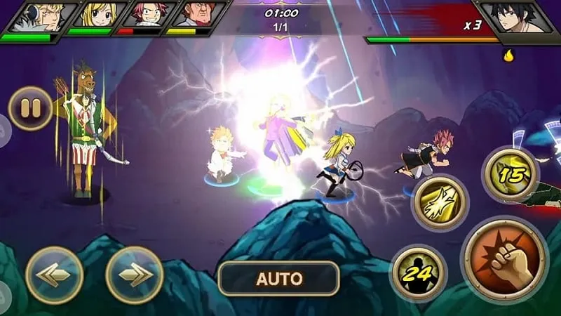 Celestial Spirit Mage MOD APK đồ họa đẹp