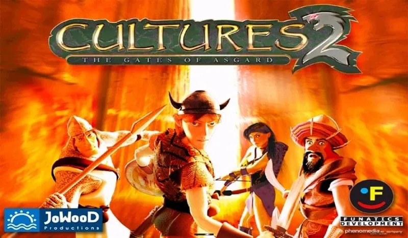 Captura de pantalla del juego Cultures 2.