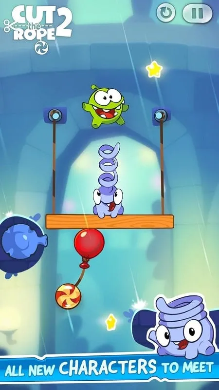 Cài đặt Cut the Rope 2 mod trên thiết bị Android