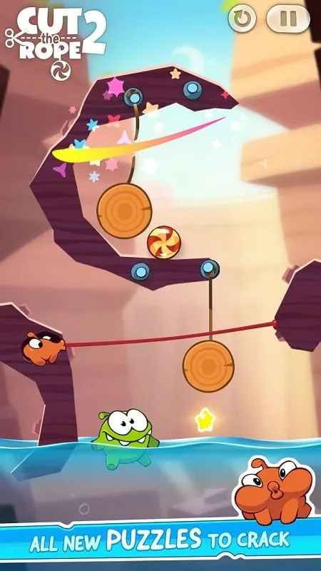 Hình ảnh gameplay Cut the Rope 2