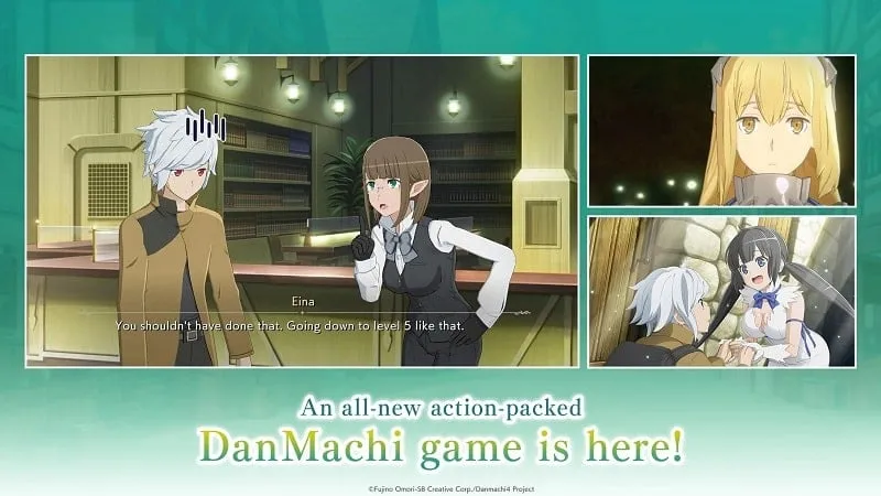 DanMachi BATTLE CHRONICLE mod apk min