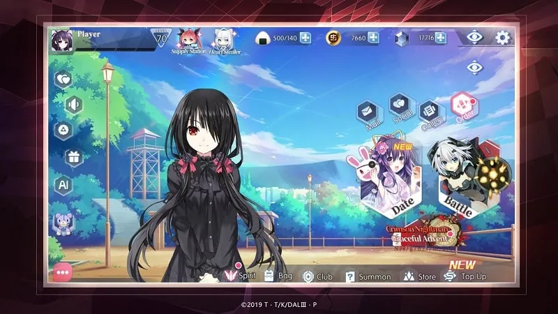 Solución de problemas comunes en Date A Live Spirit Pledge HD MOD APK