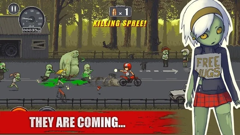 Game đua xe bắn súng zombie Dead Ahead