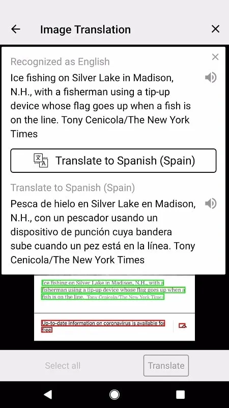 Diccionario y traductor MOD APK - Compatibilidad con Android