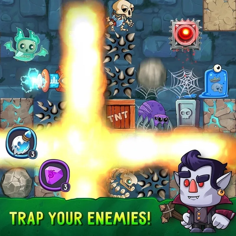 Tampilan game Dig Out! MOD APK