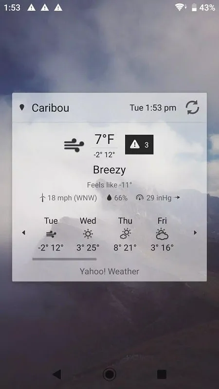 Khắc phục sự cố Digital Clock Weather Widget