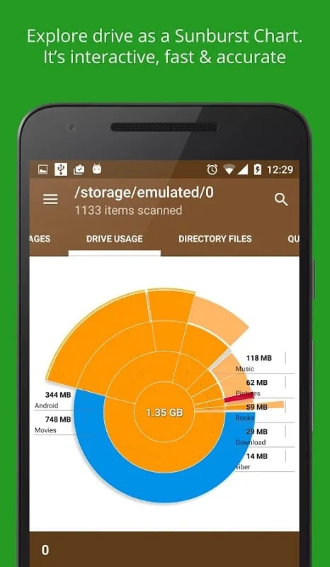 Guía de instalación de Disk Storage Analyzer PRO mod apk