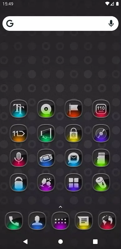 Tela de instalação do Domka Icon Pack Mod APK