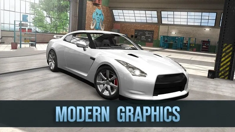 Example of car customization in Drag Battle 2.