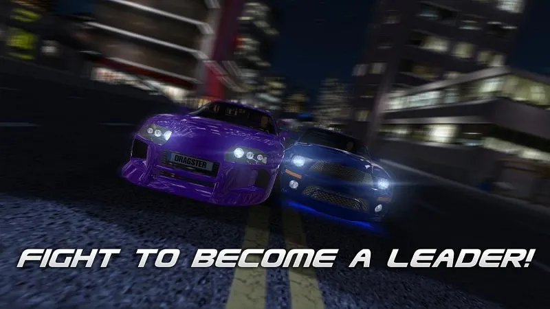 Upgrading a car in Drag Racing 3D.