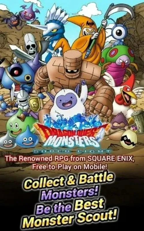 Captura de pantalla del juego Dragon Quest Monsters Super Light TW.