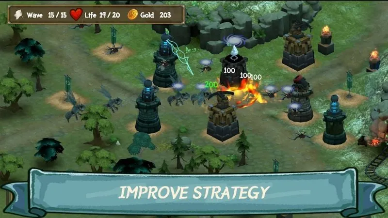 Cara mengaktifkan fitur MOD di dalam game Dragon's Army.