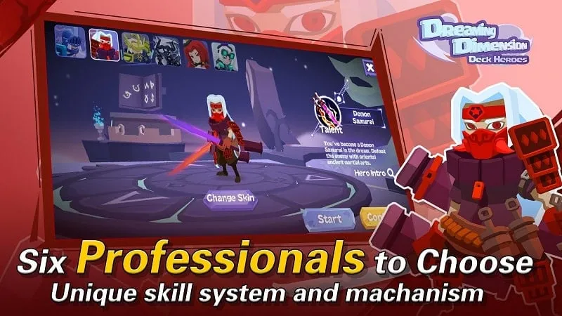 Hướng dẫn cài đặt Dreaming Dimension Deck Heroes MOD APK trên thiết bị Android.