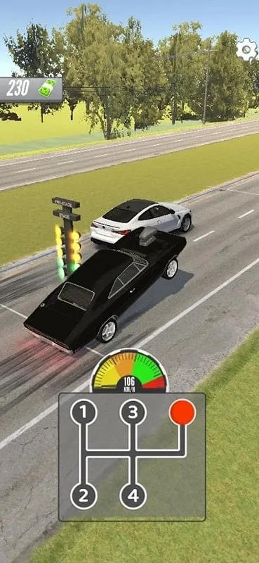 Car Selection in Drift 2 Drag