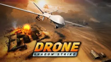 Drone Shadow Strike gameplay screenshot.