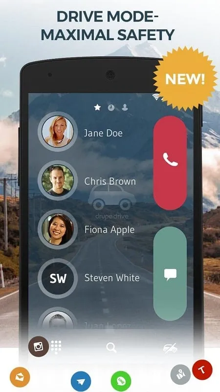 drupe mod call recording feature