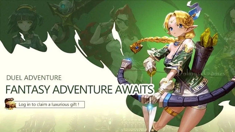 Captura de pantalla de Duel Adventure MOD APK.