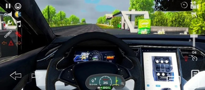 Simulator Mobil Listrik 2022 MOD APK