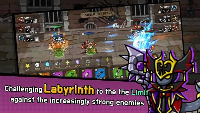 Unlocking powerful heroes and equipment using unlimited gold in the Endless Arena MOD APK.