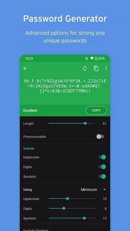 Enpass Password Manager mod apk interface