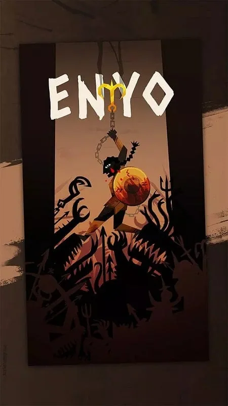 Step-by-step guide on installing ENYO MOD APK on an Android smartphone.