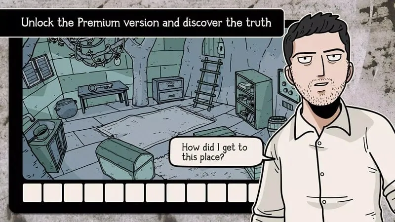 A screenshot displaying the interaction with an in-game object.