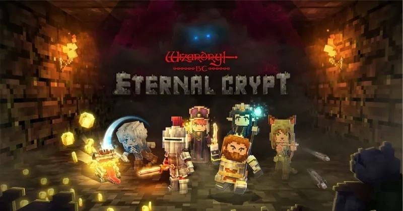 Menjelajahi kedalaman dungeon yang gelap di Eternal Crypt.