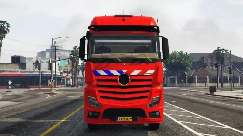 Instalando o Euro Truck Driver Real MOD APK no Android.