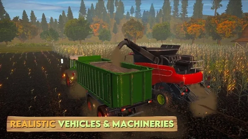 Gameplay Farm Sim 2024 MOD APK