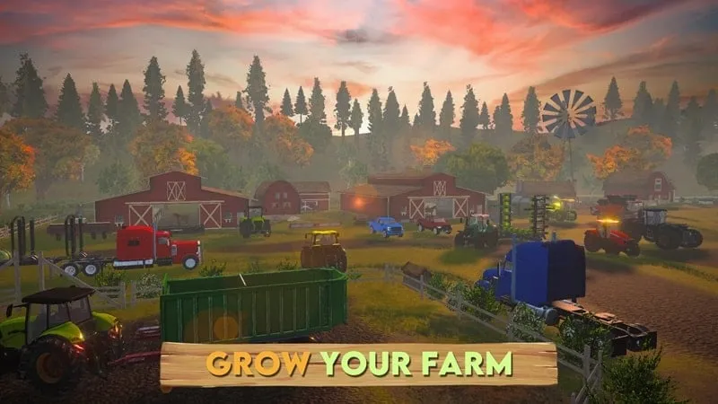 Tangkapan layar Farm Sim 2024 MOD APK dengan uang tak terbatas