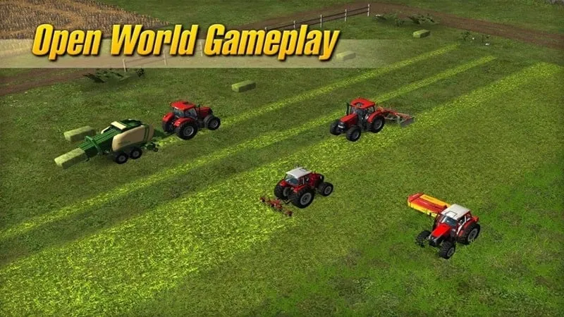 Cài đặt Farming Simulator 14 MOD APK trên điện thoại thông minh Android.