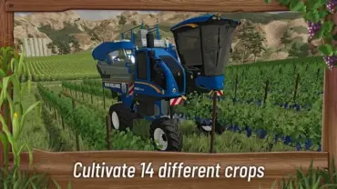 Farming Simulator 23 Mobile gameplay screenshot.