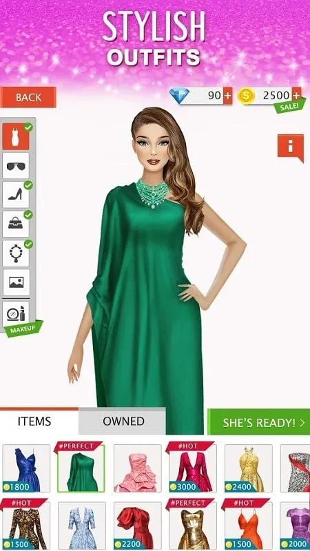 Hình ảnh game Fashion Stylist Dress Up Game mod apk