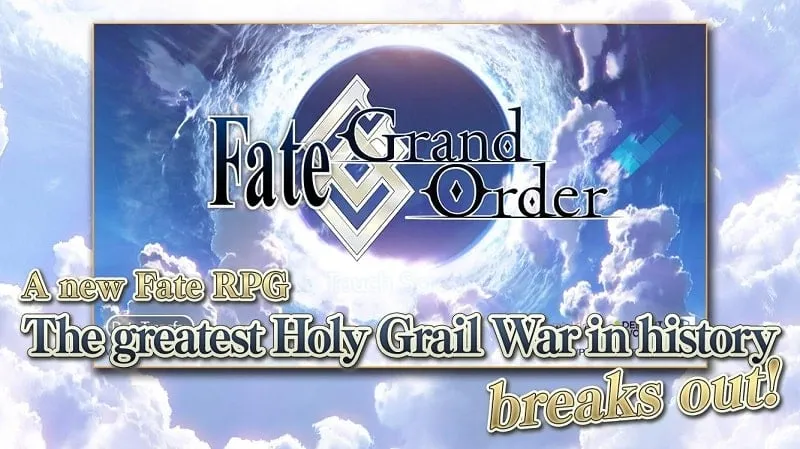 Gameplay de Fate/Grand Order no Android