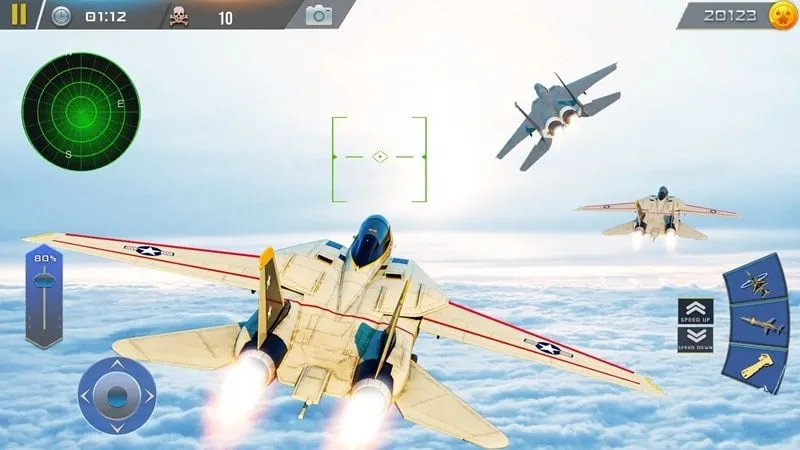 Gameplay Fighter Jet Warfare Air Combat