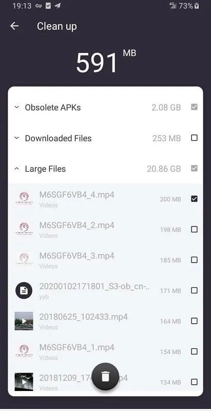 File Cleaner Junk Clean mod apk file manager interface