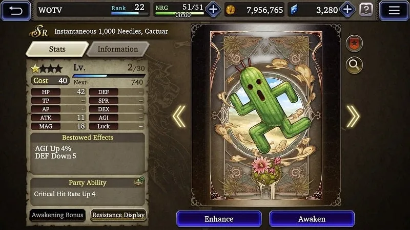 Fitur Mod FINAL FANTASY BE WOTV Mod Apk