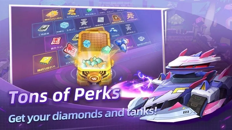 Different tank options available in Final Tank.