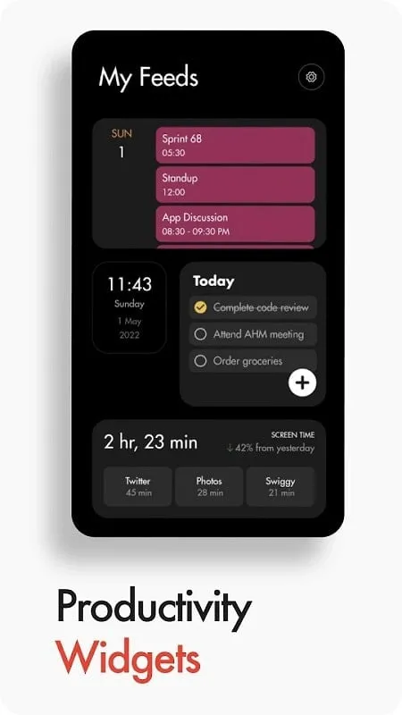 Download Flow Productivity Launcher mod apk terbaru