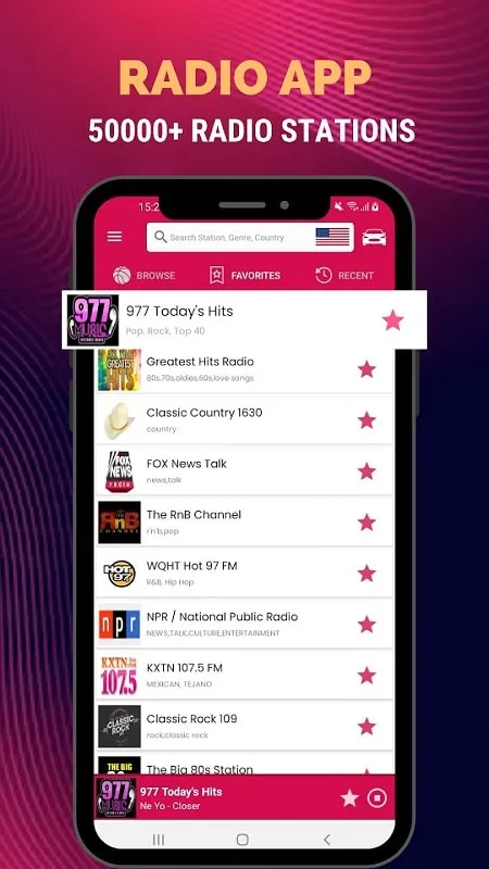 Các tính năng của FM Radio mod apk