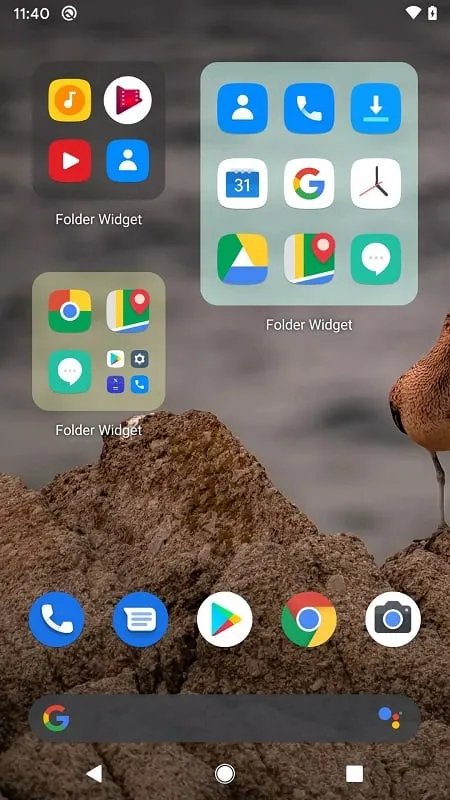 Step-by-step guide on installing Folder Widget Mod APK