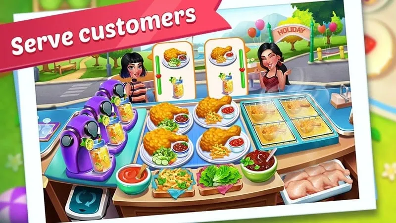 Gambar Foodie Festival MOD APK