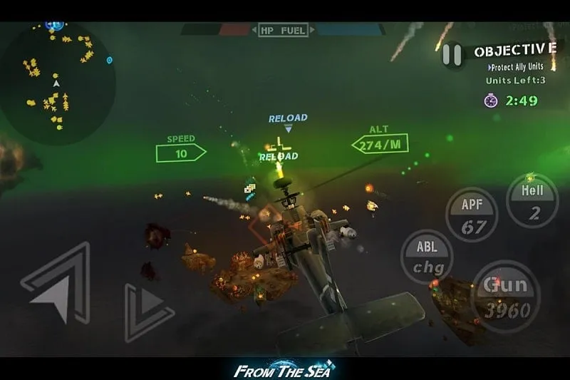 Installing the FROM THE SEA mod on an Android device.