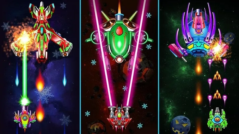 APK modificado de Galaxy Attack Alien Shooter